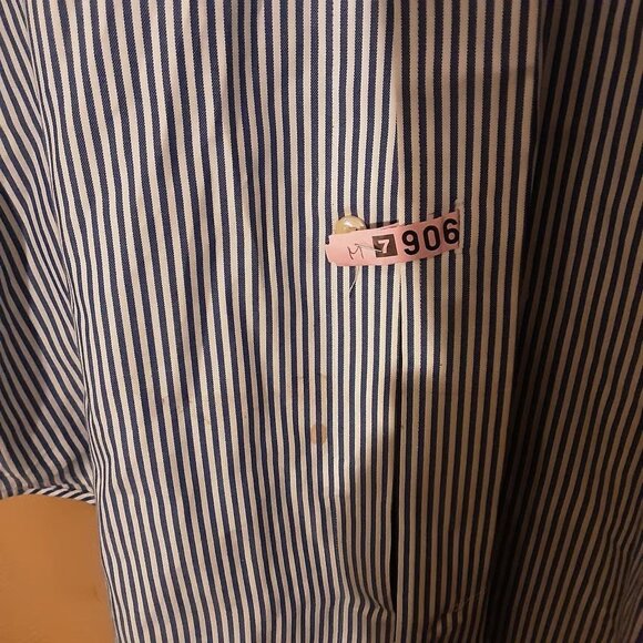 RALPH LAUREN MENS LONG SLEEVE BUTTON UP SHIRT SIZE 17 - Picture 3 of 4